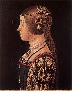 ARALDI, Alessandro Portrait of Barbara Pallavicino oil painting
